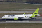 Air Baltic, YL-ABF, Airbus A220-371, msn: 55133, 21.Februar 2025, ZRH Zürich, Switzerland.