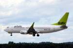 AIR BALTIC Boeing 737-36Q YL-BBY Mnchen 08.08.2011