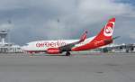 AIRBERLIN Boeing 737-7k5 wl D-AHXH Flughafen Mnchen 31.03.2010 