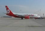 AIRBERLIN Boeing 737-76Q D-ABAA mit Ruhr 2010 Sticker Flughafen Mnchen 21.04.2010