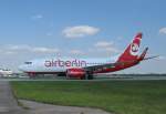 AIRBERLIN Boeing 737-7K5 D-AHXH Flughafen Mnchen 07.07.2010