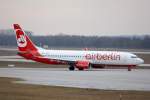 AIR BERLIN Boeing 737-8K D-AHFS Flughafen Mnchen 11.02.2011