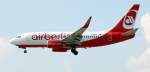 AIRBERLIN Boeing 737-76J D-ABLC Kurz Vor Der Landung Flughafen Frankfurt am Main 21.05.2011