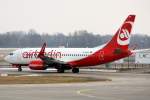 AIR BERLIN Boeing 737-7 K 5 D-AHXH Flughafen Mnchen 18.02.2012