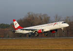 Austrian Airlines, ERJ-195-200LR, OE-LWL, BER, 22.02.2025