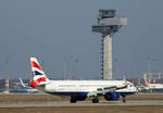 British Airways, Airbus A 321-251NX, G-NOEW, BER, 08.03.2024