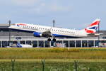 G-LCYP , British Airways , Embraer ERJ-190SR (ERJ-190-100 SR) , 08.08.2024 , Berlin-Brandenburg  Willy Brandt  , BER , 