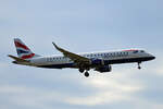 British Airways, ERJ-190-100LR, G-LCAC, BER, 14.07.2024