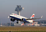 British Airways, Airbus A 320-251N, G-TTNT, BER, 01.12.2024