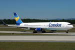 Condor Boeing B767-330(ER)(WL) D-ABUC, cn(MSN): 26992,
Frankfurt Rhein-Main International, 27.05.2017.
