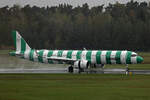 Condor, D-ANMW, Airbus A321-271NX, msn: 12057,  Green Island  livery , 14.Oktober 2024, NUE Nürnberg, Germany.