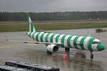 Condor, D-ANMW, Airbus A321-271NX, msn: 12057,  Green Island  livery , 14.Oktober 2024, NUE Nürnberg, Germany.