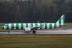 Condor, D-ANMZ, Airbus A321-271NX, msn: 11825,  Green Island  livery, 14.Oktober 2024, NUE Nürnberg, Germany.