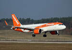 Easyjet, Airbus A 320-251N, G-UJEB, BER, 08.03.2024
