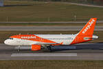 easyJet, G-EZBZ, Airbus A319-111, msn: 3184, 24.Januar 2025, ZRH Zürich, Switzerland.