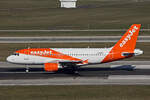 easyJet, G-EZGG, Airbus A319-111, msn: 4640, 21.Februar 2025, ZRH Zürich, Switzerland.