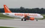 EasyJet Airbus A 319-111 G-EZAA Flughafen Mnchen 02.08.2010