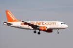 EASYJET Airbus A 319-111 G-EZIE Flughafen Mnchen 12.03.2011