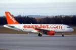 Easy Jet Airbus  A 319-111 G-EZBV Flughafen Mnchen 26.12.2011