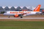 G-EZNC / EasyJet / A319-111 in MUC beim Start nach London (LGW) 02.08.2013