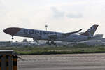 Edelweiss Air, HB-JME, Airbus A340-313X, msn: 559,  Pilatus , 22.Dezember 2024, MLE Malé, Maldives.