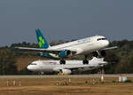 Aer Lingus, Airbus A 320-214, EI-DEL, Eurowings(Avion Express Malta), Airbus A 320-232, 9H-MLR, BER, 08.09.2024