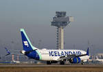 Icelandair, Boeing B 737 MAX 8, TF-ICF, BER, 19.01.2025