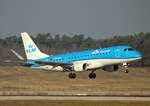 KLM-Cityhopper, ERJ-175STD, PH-EXG, BER, 08.03.2024