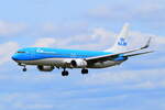 PH-BXS , KLM Royal Dutch Airlines , Boeing 737-9K2(WL) , Berlin-Brandenburg  Willy Brandt  , BER ,07.07.2024 ,