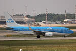 KLM Royal Dutch Airlines, PH-BGG, Boeing B737-7K2, msn: 30367/2835,  Koningseider / King Eider , 04.Juli 2024, MXP Milano Malpensa, Italy.