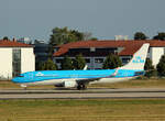 KLM, Boeing B 737-8K2, PH-BXA, BER, 01.09.2024