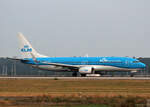 KLM, Boeing B 737-8K2, PH-BXK, BER, 04.09.2024