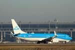 KLM, Boeing B 737-8K2, PH-BXW, BER, 19.01.2025