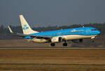 KLM, Boeing B 737-9K2, PH-BXR, BER, 09.02.2025