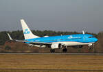 KLM, Boeing B 737-8K2, PH-BGB, BER, 22.02.2025