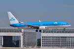 PH-BCE  Bluethroat  / KLM Royal Dutch / B737-8K2(W) vor der Landung in MUC aus Amsterdam (AMS) 19.07.2014