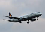 Lufthansa, Airbus A 321-231, D-AIDU, TXL, 26.11.2017