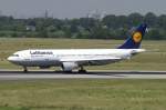 Lufthansa, D-AIAY, Airbus A 300 B4-600 R (ohne Namen), 2006.06.12, DUS, Dsseldorf, Germany