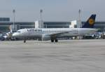 Lufthansa Airbus A 320-211 Deggendorf D-AIPF Flughafen Mnchen 04.03.2010