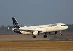 Lufthansa, Airbus A 321-231, D-AISR  Donauwrth , BER, 09.02.2025