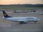 Flugzeugtyp: Boeing 737-330, 
Name: Merseburg, 
Kennzeichen: D-ABER, 
Datum: 24.09.2006, 
Flughafen: Hamburg