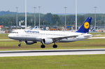 D-AIPE Lufthansa Airbus A320-211   Kassel   vor der Landung in München  am 17.05.2016