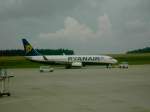 Pushback Boeing 737-800 der Ryanair.