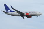 SAS Scandinavian Airlines Boeing B737-705(WL) LN-TUJ, cn(MSN): 29095,
Zürich-Kloten Airport, 25.01.2018.