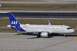 SAS Scandinavian Airlines, SE-RUC, Airbus A320-251N, msn: 10051,  Drott Viking , 21.Februar 2025, ZRH Zürich, Switzerland.