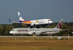 SunExpress, Boeing B 737-8HC, TC-SEU, Qatar Airways, Boeing B 787-9 Dreamliner, A7-BHQ, BER, 01.09.2024