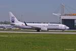 SunExpress, TC-SUV, B 737-86N(W) beim Start in MUC nach Antalya (AYT) 15.05.2013