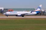 TC-SNT / SunExpress / B737-8HC(W) in MUC beim Start nach Istanbul (SAW) 02.08.2013