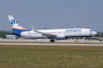 TC-SUU / SunExpress / B737-86Q(W) in MUC bei der Landung aus Izmir (ADB) 16.08.2013