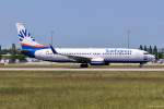 TC-SNM / SunExpress / B737-8BK(W) beim Start in MUC nach Izmir (ADB) 07.06.2014